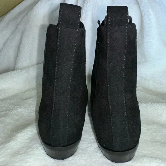 MARC ELLIS Women’s Ankle Boot Suede Leather Black Italy $413 EU 36‎ US 6 Classic